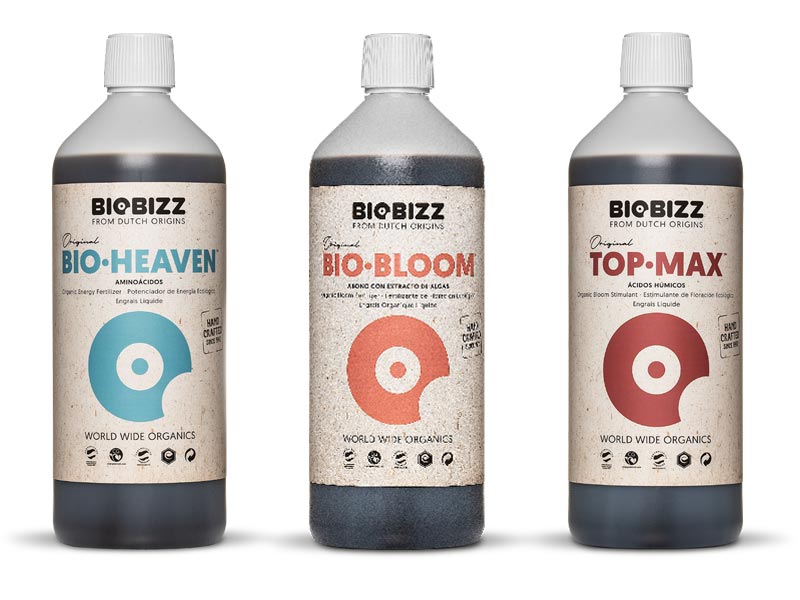 Hydro Pack BIO HEAVEN + BIO BLOOM + TOP MAX 250 ml.