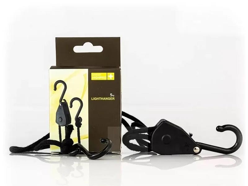 Poleas Lighthanger 5 Kg. Garden Highpro x 2 Unidades