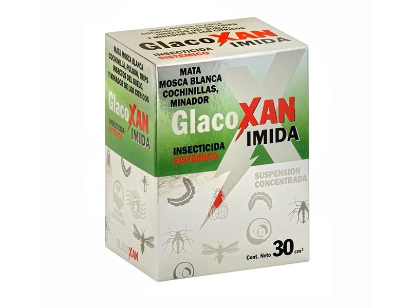Glacoxan Imida Insecticida De Amplio Espectro 30 CC.