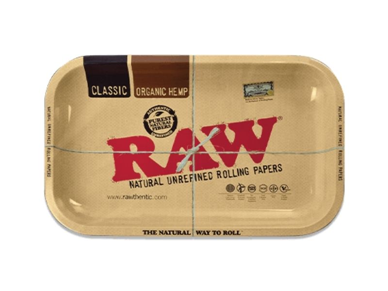 RAW Metal Rolling Tray Bandeja - SMALL